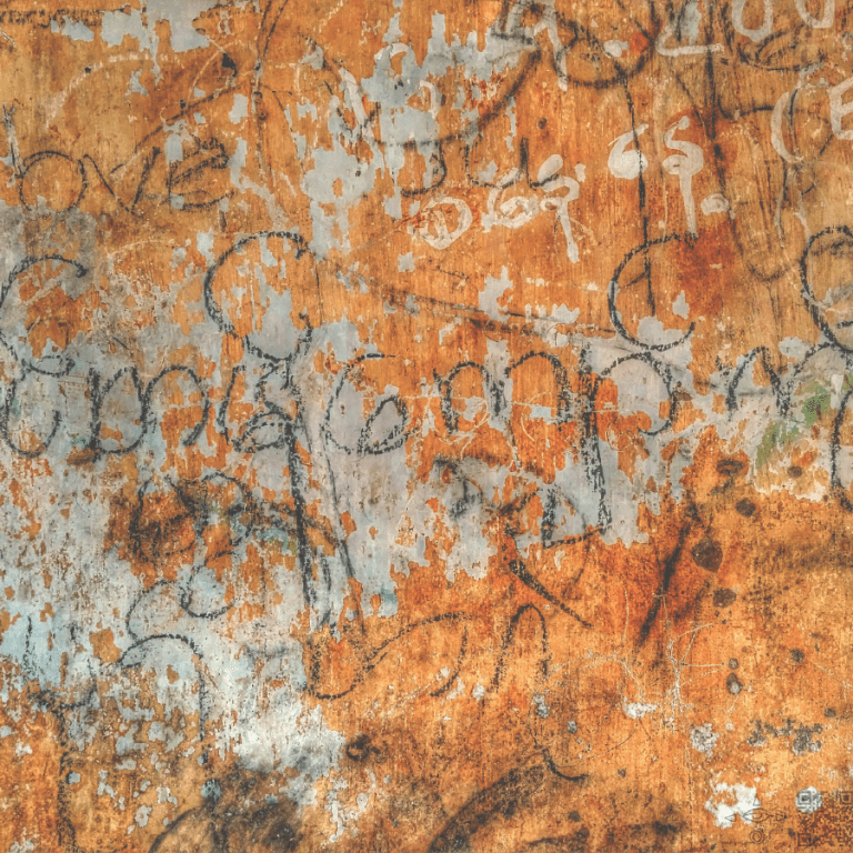Burmese writing, graffiti, wall, texture